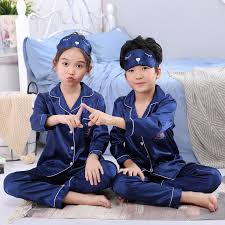 This gorgeous multi colored streaked scarf is hand painted and is 100% silk. Silk Children Pajamas Sets Comfortable Girls Sleepwear Baby Long Sleeve Homewear Suit Satin Kids Pyjamas Set Soft Boys Nightwear Buy At The Price Of 9 93 In Aliexpress Com Imall Com