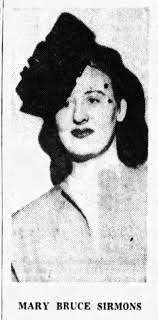 Mary Bruce Puckett Sirmons (1926-1959)