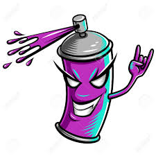 Salpicaduras De Pintura Loco. Personaje De Dibujos Animados Para Su Diseño.  Ilustraciones Vectoriales, Clip Art Vectorizado Libre De Derechos. Image  31493226.