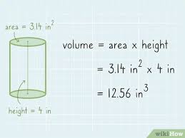 So, the formula for the lateral surface area of a cylinder is l. How To Calculate The Volume Of A Cylinder 4 Steps With Pictures