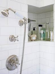 21 Smart Ways To Store A Whole Lot More In Your Bathroom Clever Bathroom Storage Shower Storage Shower Shelves