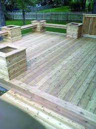 10 Beautiful Easy Diy Backyard Decks Homes Tre Decks Backyard Outdoor Deck Building A Deck