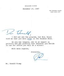 Explain why you are writing this letter to the president. Donald Trump Praised By Former President Nixon Biography Says First Draft Political News Now The New York Times