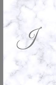 Alphabet vector creative company icon design template modern black white bold. Buy J Letter J Monogram Marble Journal With White Grey Marble Notebook Cover Stylish Gray Personal Name Initial 6x9 Inch Blank Lined College Ruled Diary Perfect Bound Glossy Soft Cover Book