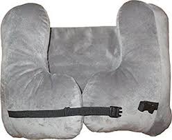 It is easily adjustable and includes a main string that goes all the way through the interior, and elastic strings on both sides for ideal height adjustment. Amazonsmile New Skysiesta Snug Travel Pillow Two L Shaped Fiber Filled Head Supports Bag Eye Mask Home Amp K Neck Pillow Travel Travel Pillow Pillows