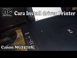 Cara Mudah Install Driver Printer Canon Mg2570s Mg2500 Series Youtube