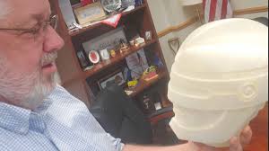 Stevens Point Mayor Mike Wiza RoboCop Statue Peter Weller