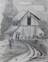 How to draw house for kids drawing house for learning colors very easy ☛ use pencil for drawing ☛ use oil pastels for colour. Village House Pencil Shading By Meghna Jpg 783 1000 Village Houses Pencil Shading Village
