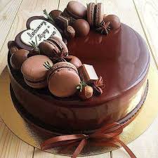 Layer Cake Au Chocolat In 2020 Chocolate Cake Designs Yummy Cakes No Bake Cake