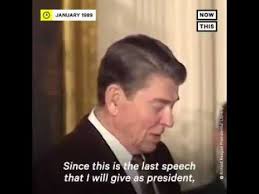The last known image of franklin d. The Last Speech Of Ronald Reagan As President Was On Immigration Youtube