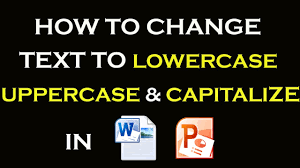 Oct 08, 2015 · i have used android.support.design.widget.tablayout in my application with min sdk 15. How To Change Text To Lowercase Uppercase In Ms Word Powerpoint Youtube