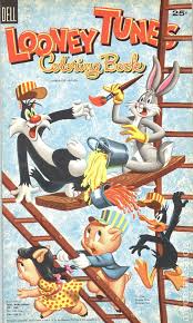 Baby looney tunes s printable881a. Looney Tunes Coloring Book 1956 Dell Publishing Comic Books
