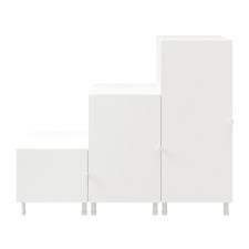 Check spelling or type a new query. Meuble De Rangement Sous Escalier Blanc Avec Portes Battantes Goodhome Atomia H 112 5 X L 150 X P 45 Cm Castorama
