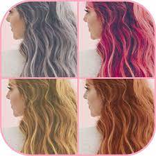 Trendy hair colors for long hairstyles. Hair Color Changer Try Different Hair Colors Amazon De Apps Fur Android
