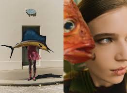 AN UNLIKELY CATCH_Photographer & Art Director: Wei Jiang @laplandsoul  Model: Katsiaryna Zhydovich from Mademoiselle Agency @katterine.zh,  @mlleagency Stylist: Yaao Jiang @freshchilipepper Makeup Artist & Hair:  Wenting Zhang @wenting.z_hmua Light ...