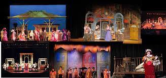 Set Idea Use A Unifying Backdrop Buildings And Use Small Roll On Pieces For Hat Store Feed Store Train Station Harmonia Set Ideas Train Station Vbs Train