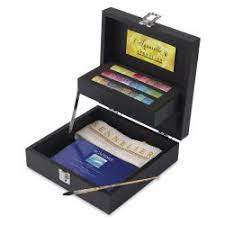 Sennelier French Artists Watercolor Half Pans And Sets Blick Art Materials Sennelier French Artists Gifts For An Artist