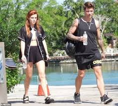 10 things to know about her fiancé. Bella Thorne And Boyfriend Benjamin Mascolo Set Sail On A Luxury Yacht In Tulum Daily Mail Online