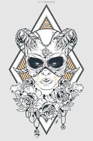 Ilustracion Y Poco Color De Viscera Vicarious Diseno De Tatuaje Geometrico Tutoriales De Arte Tatuajes Indigenas