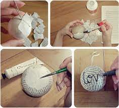 Te encantan las manualidades para decorar tu hogar pero tienes poco tiempo o poco dinero para invertir en ellas. Como Hacer Adornos De Navidad Caseros 10 Ideas Diy Api Cat