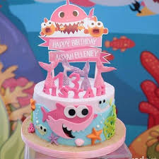 2nd Birthday Baby Shark Cake Image Result For Baby Shark Birthday Cake Shark Birthday Cakes Shark Themed Birthday Party Shark Birthday