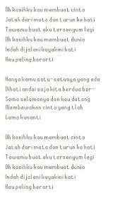 List download lagu dj dari hati ke hati dj alow (05:31 min) mp3 link, last update jun 2021. Tuliskan Lirik Lagu Mata Ke Hati Lagu Nathan Brainly Co Id