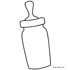 Baby Shower Baby Bottle Clipart Black And White Black And White Milk Bottle Clipart Free Baby Stuff Free Baby Shower Clip Art