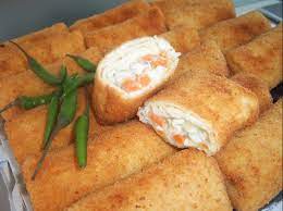 Image Detail For Rissoles Recipe Mouth Watering Indonesian Roll Snacks With Chicken Ide Makanan Resep Cemilan