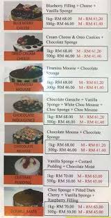 It has international branches in singapore, indonesia, thailand, china, brunei, cambodia, myanmar, maldives and bangladesh. Catalogue Harga Kek Secret Recipe Cake Menu Price 2020
