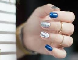 Uñas color azul marino diseños de uñas azul marino. Pin On Unas Decoradas