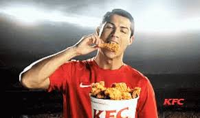 Practitioners of the hard way. Kfc Cristiano Ronaldo Gif Kfc Cristiano Ronaldo Chicken Discover Share Gifs