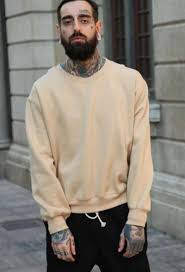 Shows how men can style a crewneck sweater four different ways. 2021 Mens Wear Sweater Round Neck Sweater Jacket Head Sweater Profile Shoulder Camel And Velvet Sweater From Stt1999 26 4 Dhgate Com