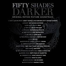 To All The Boys I Ve Loved Before Soundtrack See The Star Studded Tracklist For Fifty Shades Darker Soundtrack Fifty Shades Darker Soundtrack Fifty Shades Darker Fifty Shades