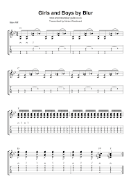 Girls and Boys - Anyone Can Play Guitar