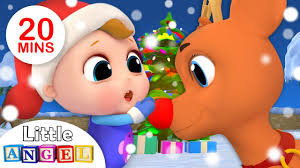 Jingle Bells Christmas Song For Kids More Nursery Rhymes By Little Angel Youtube