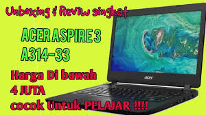 Rekomendasi laptop acer terbaru tipe notebook & gaming (update januari 2020). Harga Acer Aspire 3 A314 33 C27f Spesifikasi Maret 2021 Pricebook