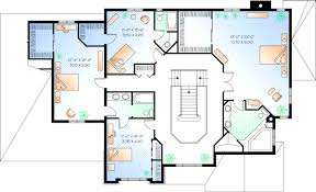 It has 2 living rooms ground & first floor, 2 dinning rooms. European House Plan 4 Bedrooms 3 Bath 4200 Sq Ft Plan 5 442