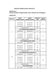 Oct 30, 2018 · cuti umum kelantan 2019. Jadual Takwim 2019 Final Flip Ebook Pages 1 2 Anyflip Anyflip