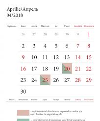 Acesta poate fi folosit ca un planificator. Calendarul Fiscal Al Contribuabilului Pentru Luna Aprilie 2018 Monitorul Sfs Monitorul Fiscal Fisc Md