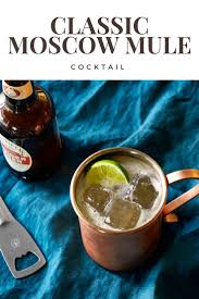 Classic Moscow Mule Delicious Drink Recipes Pampered Chef Yummy Drinks