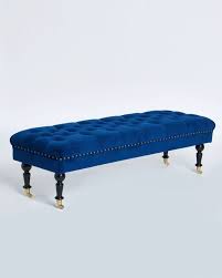 Paul Costelloe Living Long Ottoman Ottoman Velvet Furniture Velvet Ottoman
