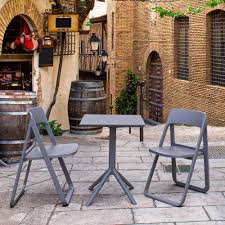 Furniture, decor & pillows, bedding, lighting, rugs Dream Folding Outdoor Bistro Set With 2 Chairs Dark Gray Isp0791s Dgr Dgr By Siesta Compamia
