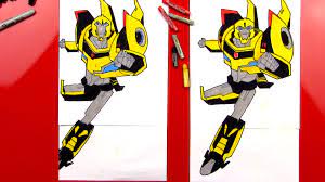 How to draw bumblebee from transformers animated. How To Draw Bumblebee Transformer Art For Kids Hub