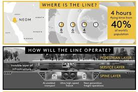 ( i know very first world countries you have to wait in the line with filling paperwork with no use for a computer and i have been there once). Saudi Crown Prince Unveils The Line Hyper Connected Project At Neom Projects And Tenders Construction Week Online