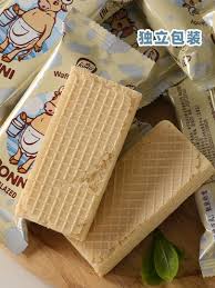 Oblea rusa importada de daniel, galletas de chocolate, sándwich de leche  konti, bocadillos de múltiples sabores empaquetados individualmente