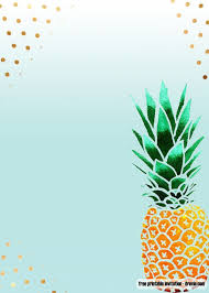 Are you planning to celebrate your birthday at beach side but you are not sure how to send invite to your friends? Free Printable Aloha Pineapple Birthday Invitation Templates Birthday Party Invitations Free Party Invite Template Party Invitations Printable Templates