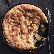 I am not a person that uses a grill all that much. Cast Iron Skillet Diced Apple Pie Storey Publishing