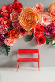 Clay flowers sugar flowers silk flowers fabric flowers paper flowers paper plants handmade flowers how to make beads flower making. Paper Flowers Backdrop By Alita Ong Backdrop Floral