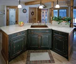 custom stained painted distressed