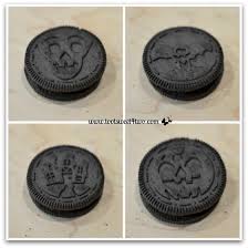 How to make oreo bats. Cryptically Easy Chocolate Milk With Halloween Oreo Cookie Straws Toot Sweet 4 Two